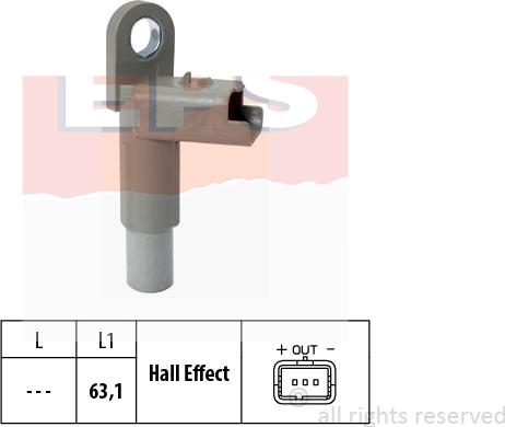 MDR EPS-1953 463 - Camshaft position Sensor car-mod.net