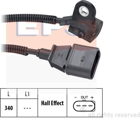 MDR EPS-1953 423 - Camshaft position Sensor car-mod.net