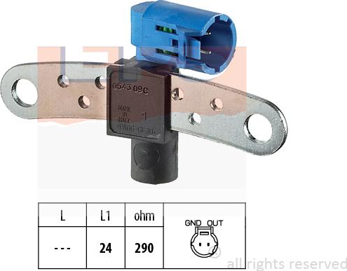 MDR EPS-1953 543 - Crankshaft position sensor, RPM car-mod.net