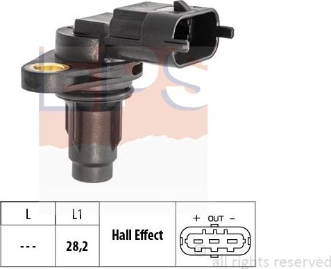 MDR EPS-1953 695 - Camshaft position Sensor car-mod.net