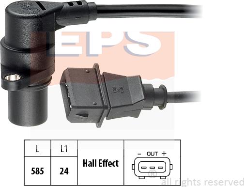 MDR EPS-1953 082 - Crankshaft position sensor, RPM car-mod.net