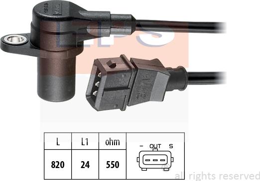 MDR EPS-1953 151 - Crankshaft position sensor, RPM car-mod.net