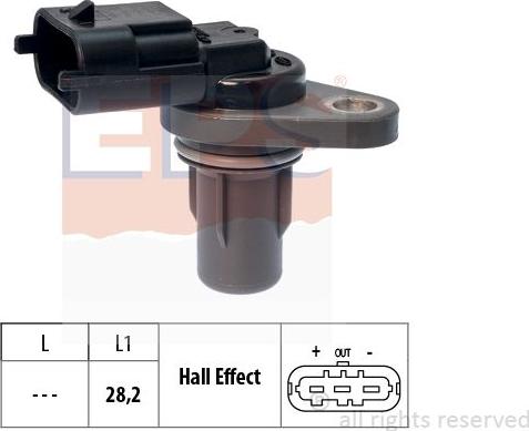 MDR EPS-1953 833 - Camshaft position Sensor car-mod.net
