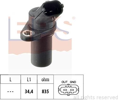 MDR EPS-1953 837 - Crankshaft position sensor, RPM car-mod.net