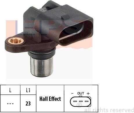 MDR EPS-1953 351 - Camshaft position Sensor car-mod.net