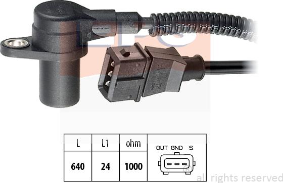 MDR EPS-1953 301 - Crankshaft position sensor, RPM car-mod.net