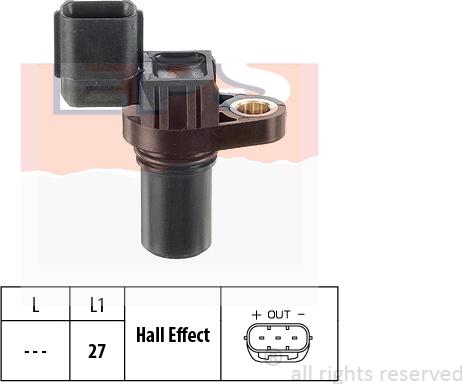 MDR EPS-1953 335 - Camshaft position Sensor car-mod.net