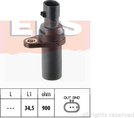 MDR EPS-1953 377 - Crankshaft position sensor, RPM car-mod.net
