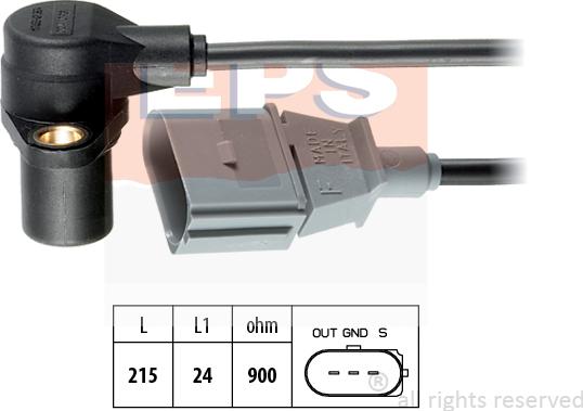 MDR EPS-1953 241 - Crankshaft position sensor, RPM car-mod.net