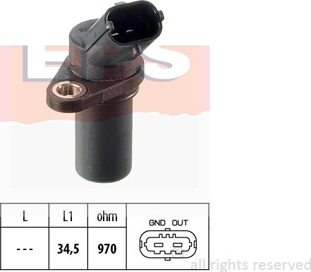 MDR EPS-1953 235 - Crankshaft position sensor, RPM car-mod.net