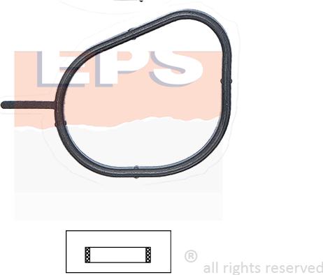 MDR EPS-1890 697 - Gasket, thermostat housing car-mod.net