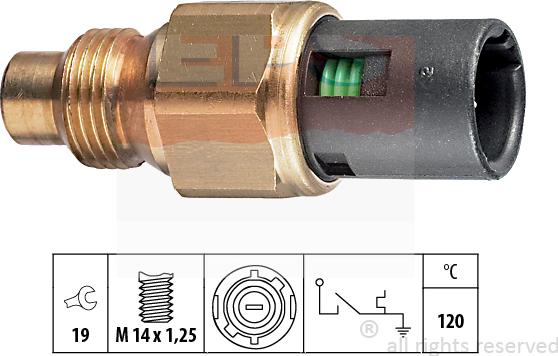 MDR EPS-1840 048 - Coolant temperature Sensor car-mod.net