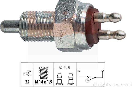 MDR EPS-1860 007 - Reverse light Switch car-mod.net