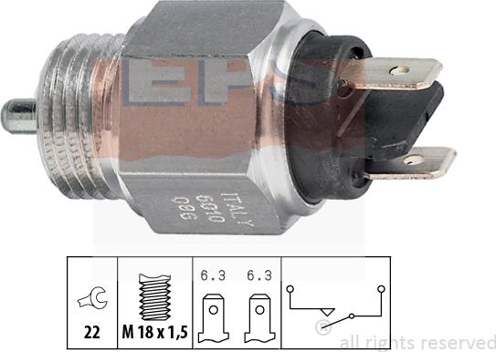 MDR EPS-1860 010 - Reverse light Switch car-mod.net