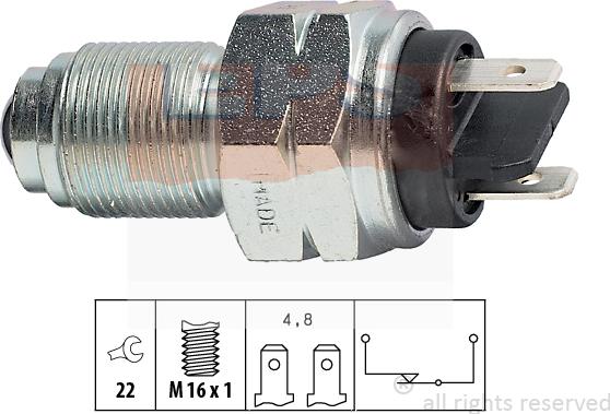 MDR EPS-1860 017 - Reverse light Switch car-mod.net