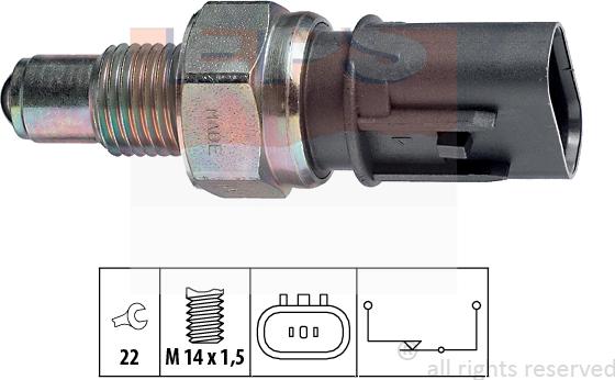 MDR EPS-1860 084 - Reverse light Switch car-mod.net