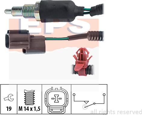 MDR EPS-1860 174 - Reverse light Switch car-mod.net