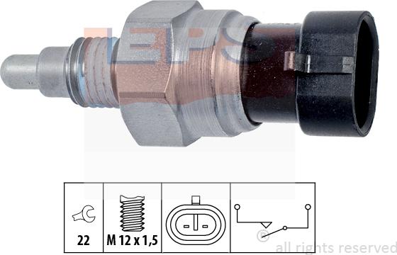 MDR EPS-1860 323 - Reverse light Switch car-mod.net