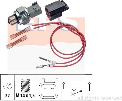 MDR EPS-1860 274 - Reverse light Switch car-mod.net