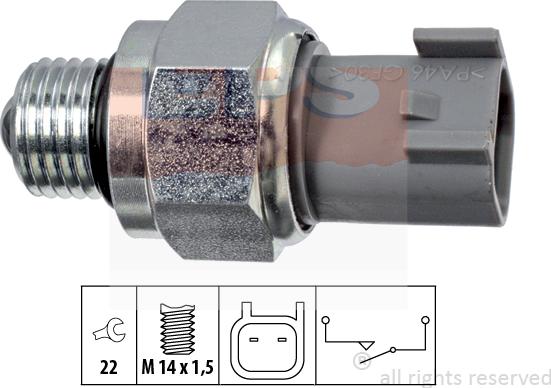 MDR EPS-1860 272 - Reverse light Switch car-mod.net