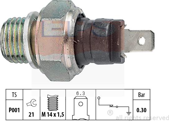 MDR EPS-1800 000 - Sender Unit, oil pressure car-mod.net