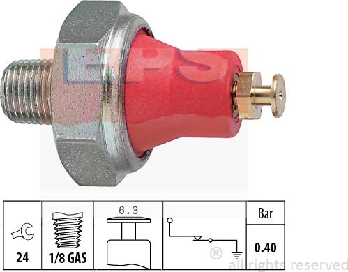 MDR EPS-1800 016 - Sender Unit, oil pressure car-mod.net