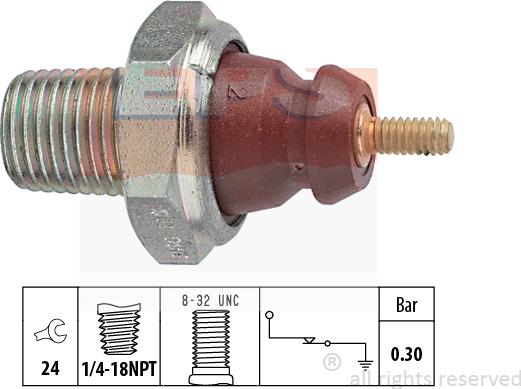 MDR EPS-1800 011 - Sender Unit, oil pressure car-mod.net