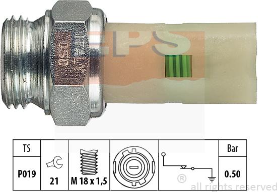 MDR EPS-1800 075 - Sender Unit, oil pressure car-mod.net
