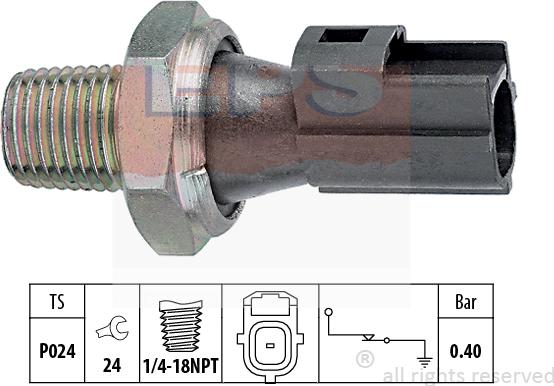 MDR EPS-1800 145 - Sender Unit, oil pressure car-mod.net