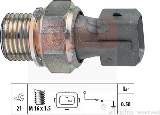 MDR EPS-1800 116 - Sender Unit, oil pressure car-mod.net