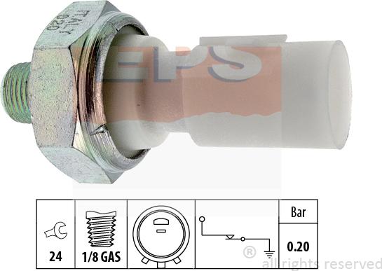 MDR EPS-1800 182 - Sender Unit, oil pressure car-mod.net