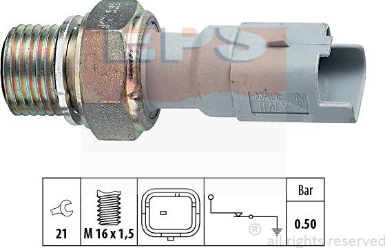 MDR EPS-1800 130 - Sender Unit, oil pressure car-mod.net