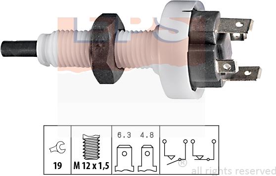 MDR EPS-1810 049 - Brake Light Switch / Clutch car-mod.net