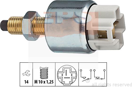 MDR EPS-1810 053 - Brake Light Switch / Clutch car-mod.net