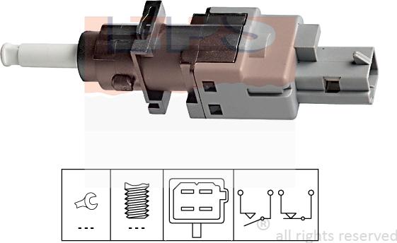 MDR EPS-1810 196 - Switch, clutch control (cruise control) car-mod.net