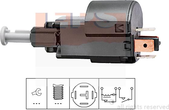MDR EPS-1810 156 - Brake Light Switch / Clutch car-mod.net
