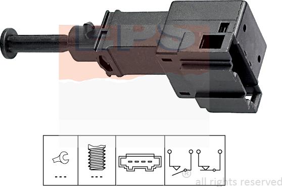 MDR EPS-1810 151 - Brake Light Switch / Clutch car-mod.net