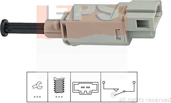 MDR EPS-1810 152 - Switch, clutch control (cruise control) car-mod.net