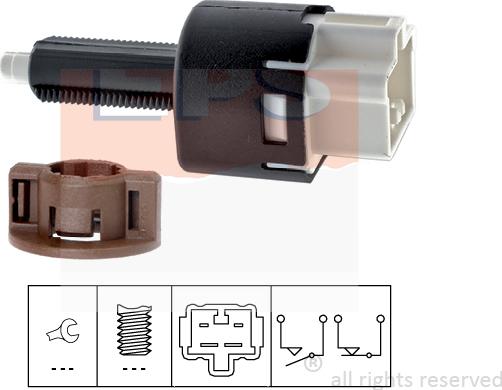 MDR EPS-1810 177 - Brake Light Switch / Clutch car-mod.net