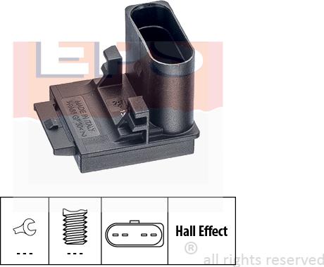 MDR EPS-1810 309 - Switch, clutch control (cruise control) car-mod.net