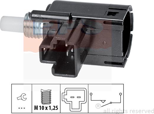 MDR EPS-1810 257 - Switch, clutch control (engine timing) car-mod.net