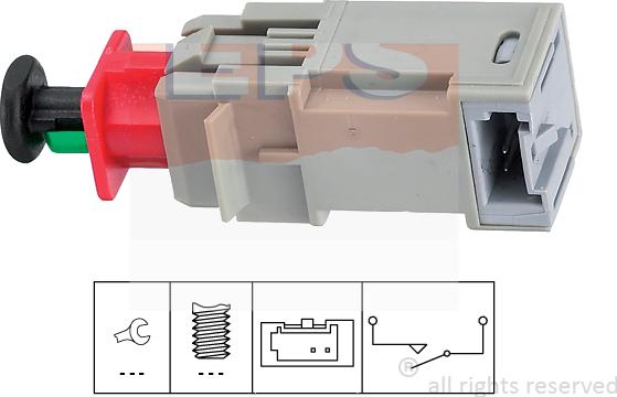 MDR EPS-1810 207 - Switch, clutch control (engine timing) car-mod.net