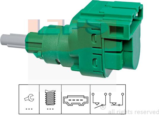 MDR EPS-1810 230 - Brake Light Switch / Clutch car-mod.net