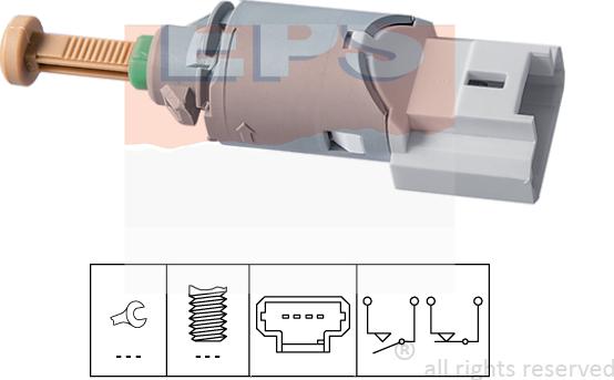 MDR EPS-1810 227 - Brake Light Switch / Clutch car-mod.net