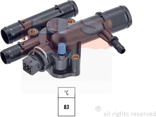 MDR EPS-1880 505 - Coolant thermostat / housing car-mod.net