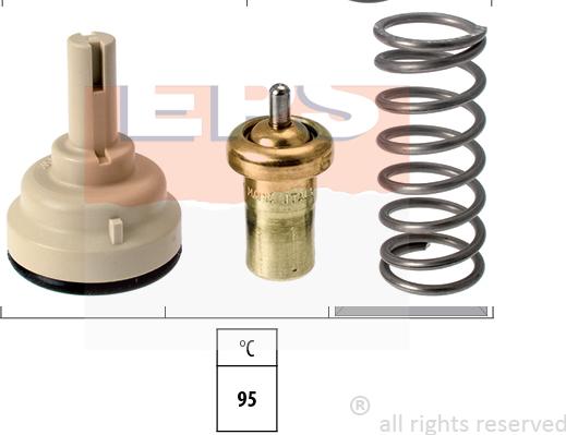 MDR EPS-1880 686S - Coolant thermostat / housing car-mod.net
