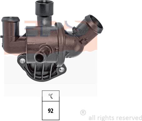 MDR EPS-1880 791 - Coolant thermostat / housing car-mod.net