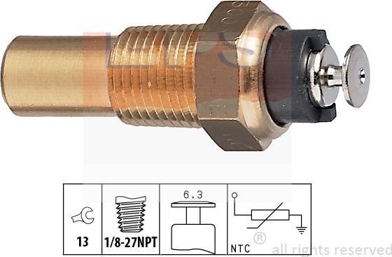MDR EPS-1830 005 - Coolant temperature Sensor car-mod.net