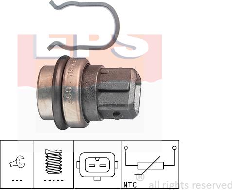 MDR EPS-1830 086 - Coolant temperature Sensor car-mod.net