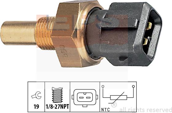 MDR EPS-1830 165 - Coolant temperature Sensor car-mod.net